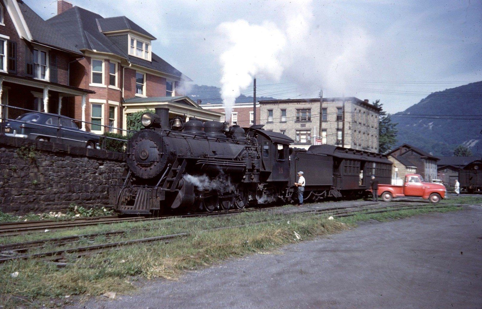 East Broad Top train, 1950