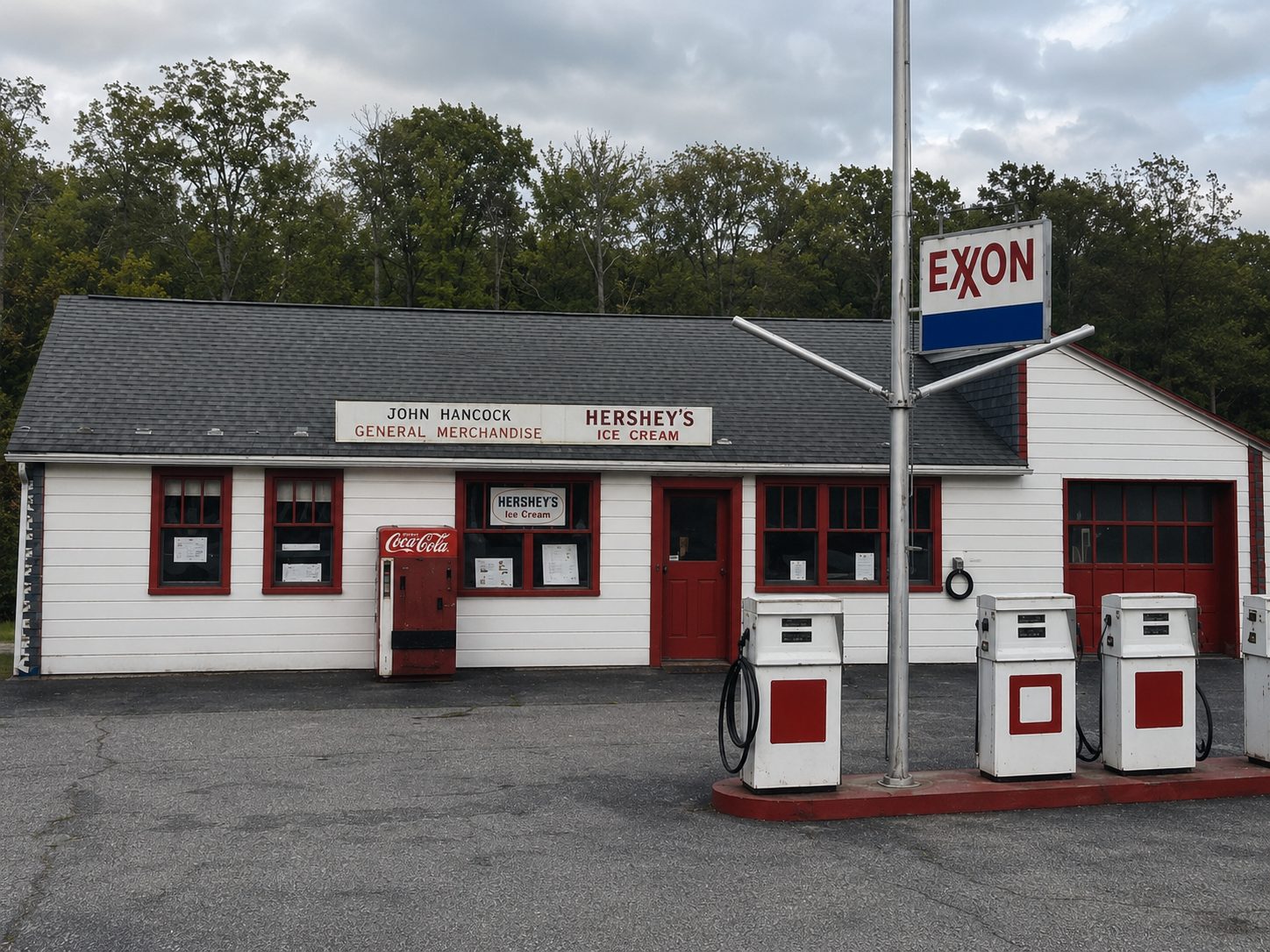 John Hancock General Merchandise & Hershey's Ice Cream, Route 747 &mdash; owned by John Hancock