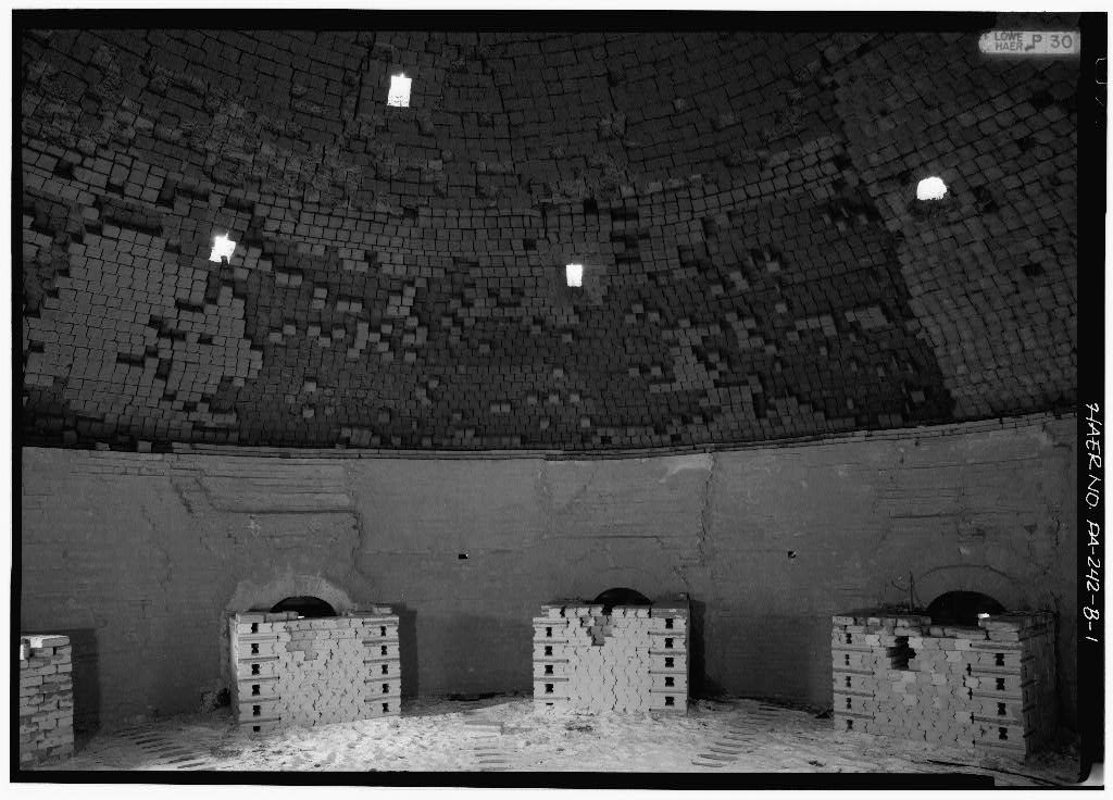 Harbison-Walker Refractories Co. kiln, west end of Shirley Street