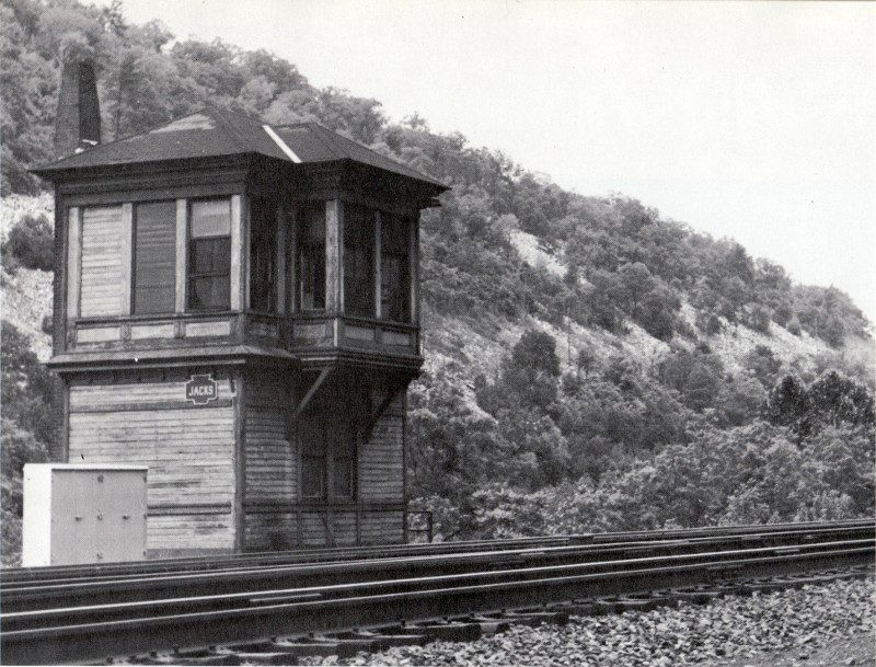 &ldquo;JACKS&rdquo; interlocking tower, circa 1890s