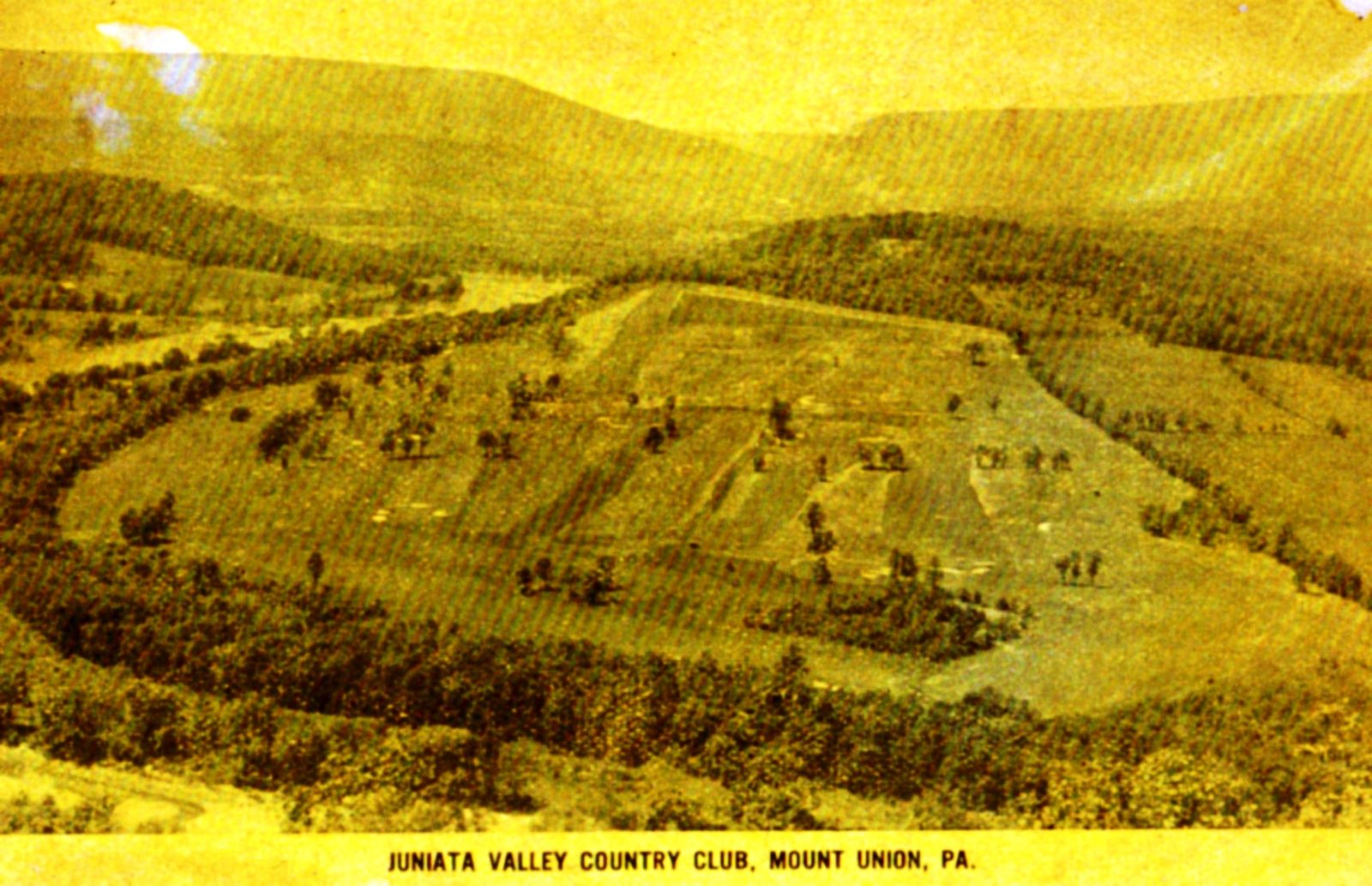 Juniata Valley Country Club aerial view