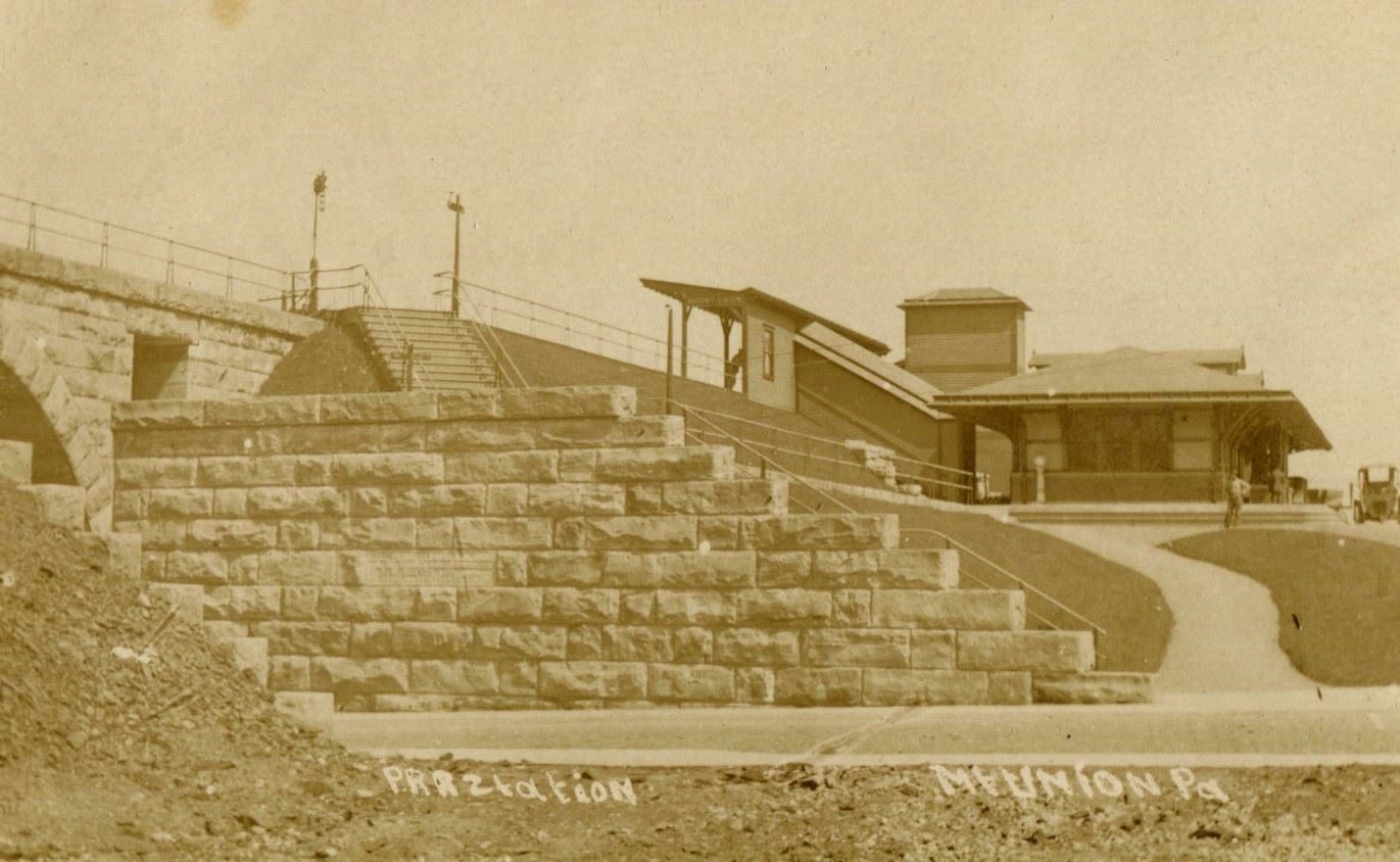Pennsylvania Railroad station, 1908